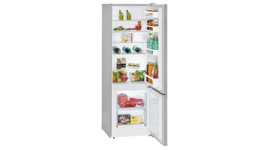 Liebherr CUel 2831 acél színű alulfagyasztós hűtő, SmartFrost, A++, 161cm magas, 55cm széles, AA energiaosztály Liebherr CUel 2831 acél színű alulfagyasztós hűtő, SmartFrost, A++, 161cm magas, 55cm széles, AA energiaosztály